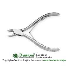 Nail Cutter Straight Stainless Steel, 10 cm - 4"